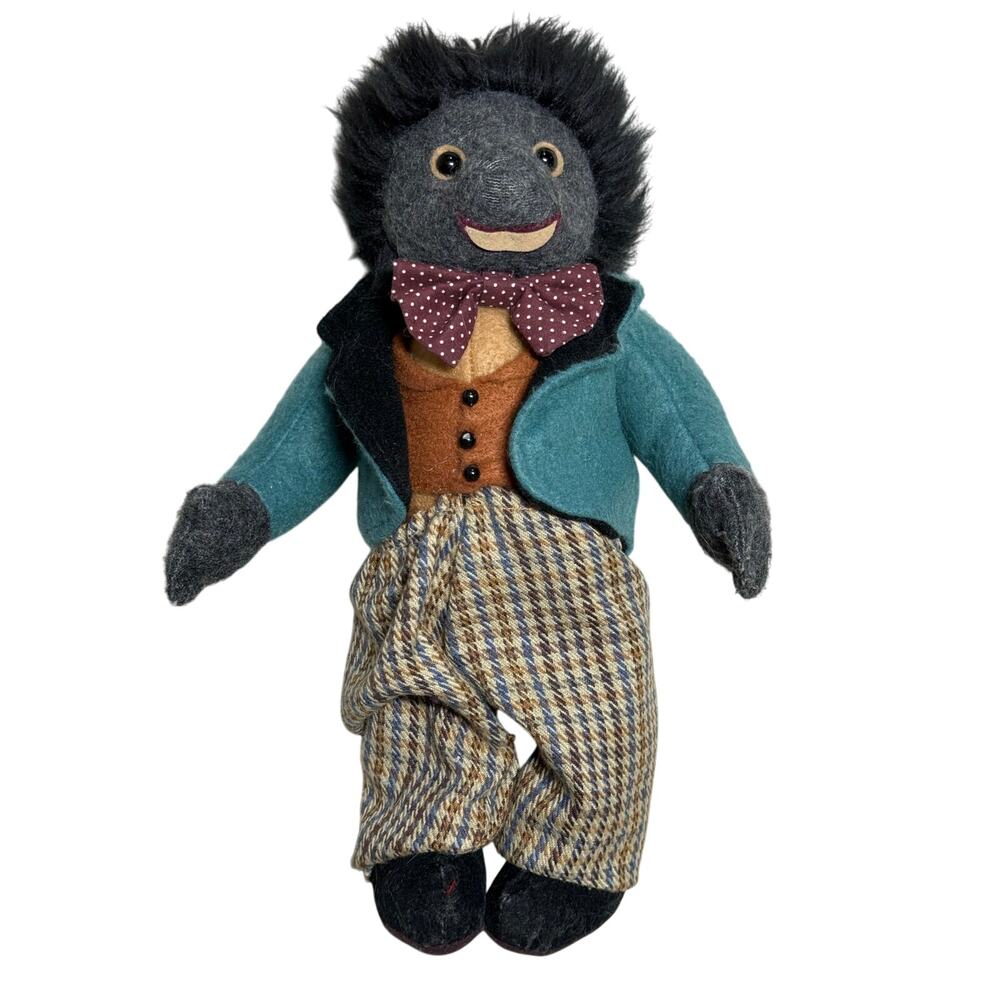 Ganz Cottage Collectibles Good Golly Stuffed Animal Lorraine Chien Vintage 90s